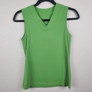 Lululemon Lime Green Sleeveless Tank Top Size 6